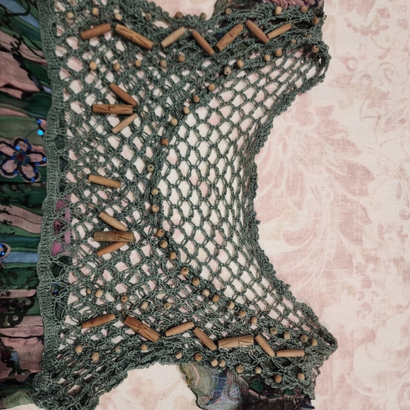 SOYA LONG DRESS. SeeThrough dress. NWOT - Picture 9 of 10